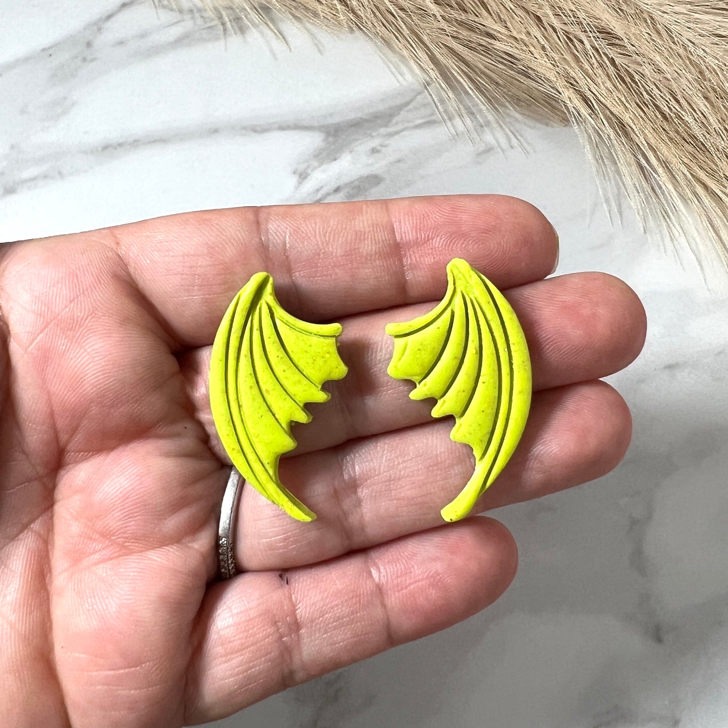 Bat wing polymer clay cutter set