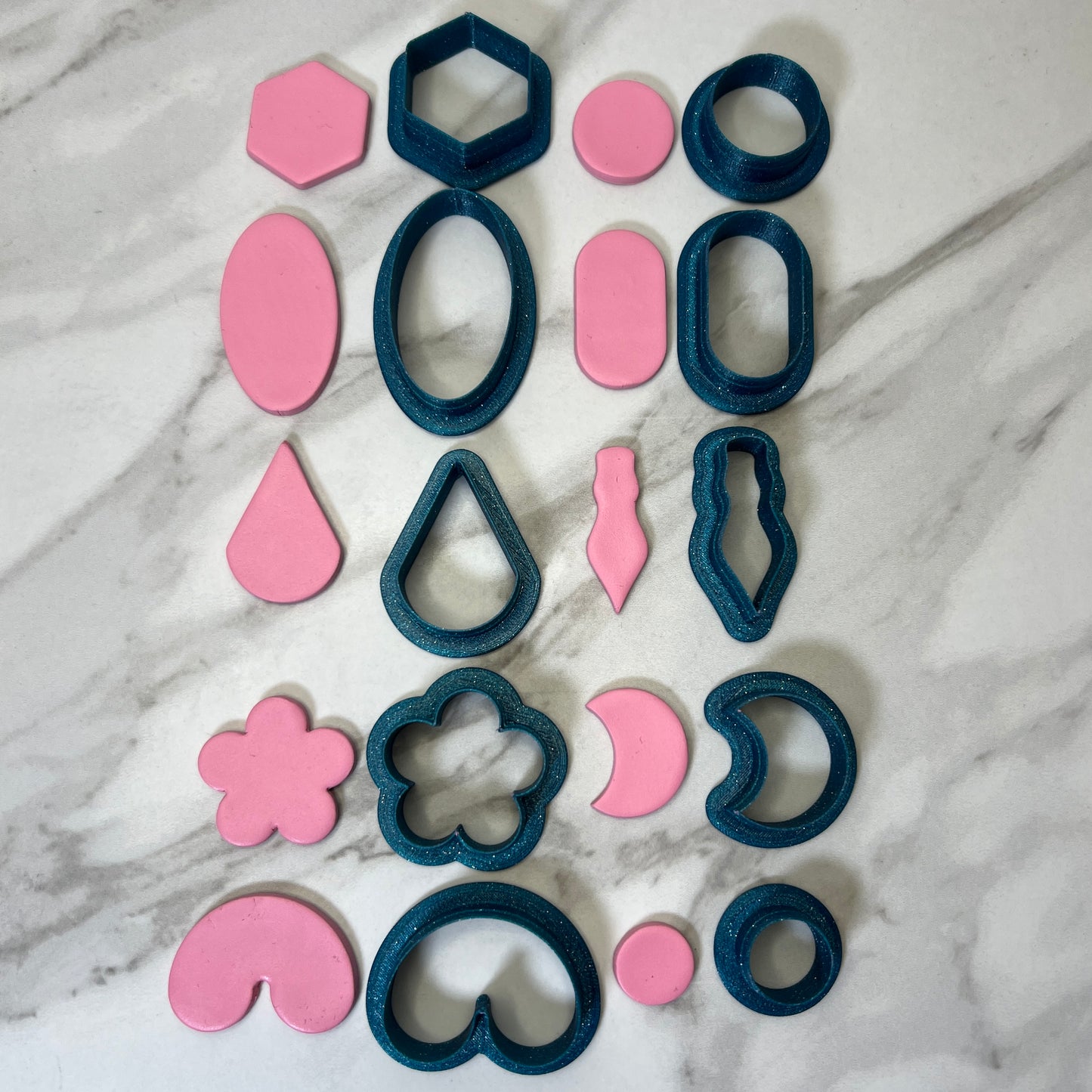 10 Piece Polymer Clay Cutter Starter Bundle
