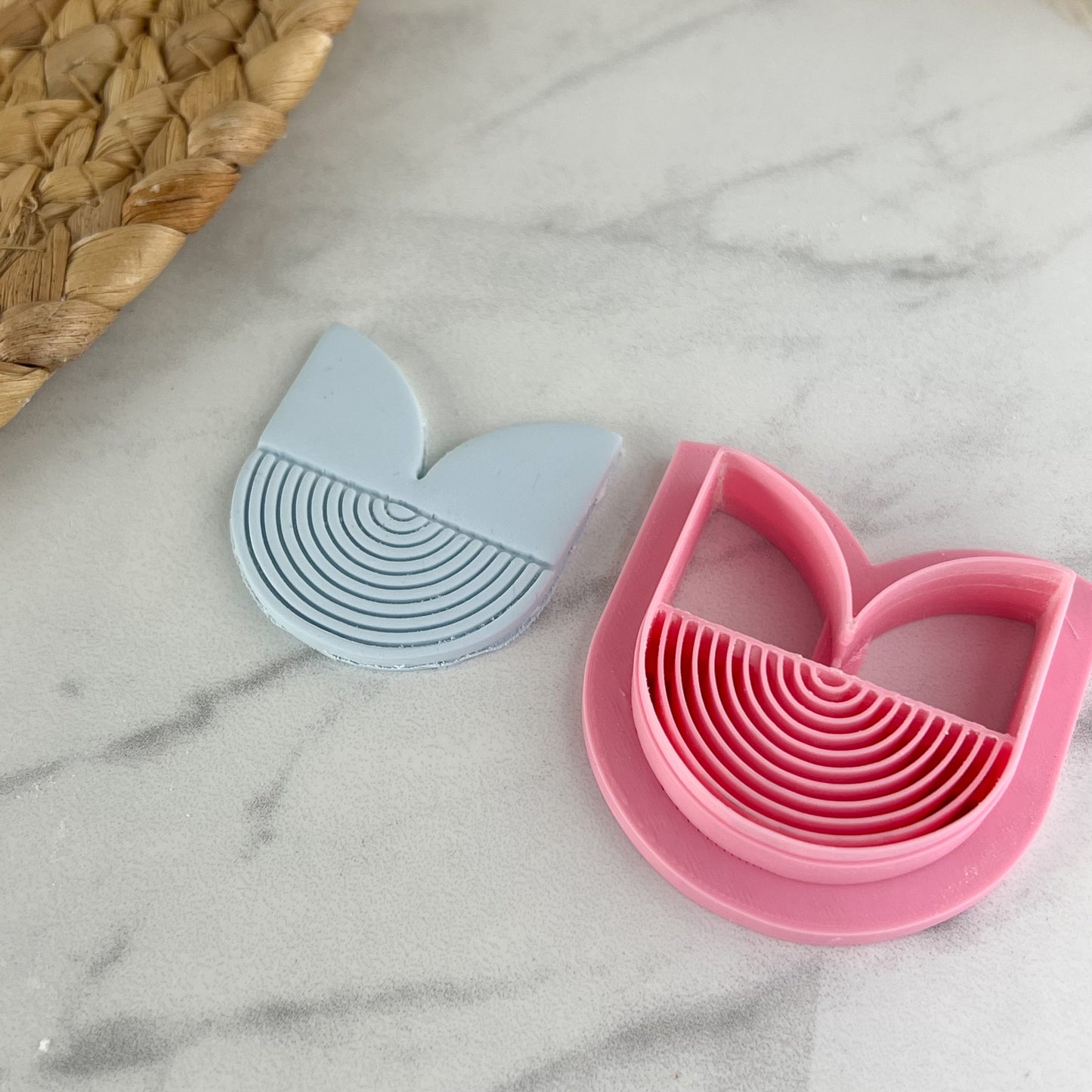 Statement Lined Arch Polymer Clay Cutter Now available in Large and Mini