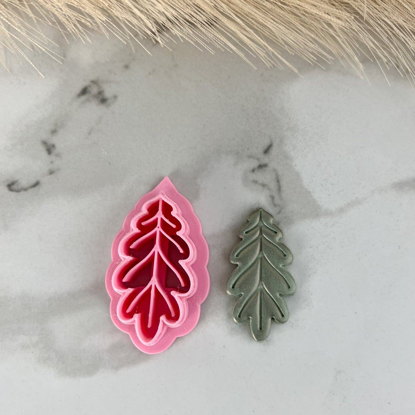 Oak Leaf Polymer Clay Cutter