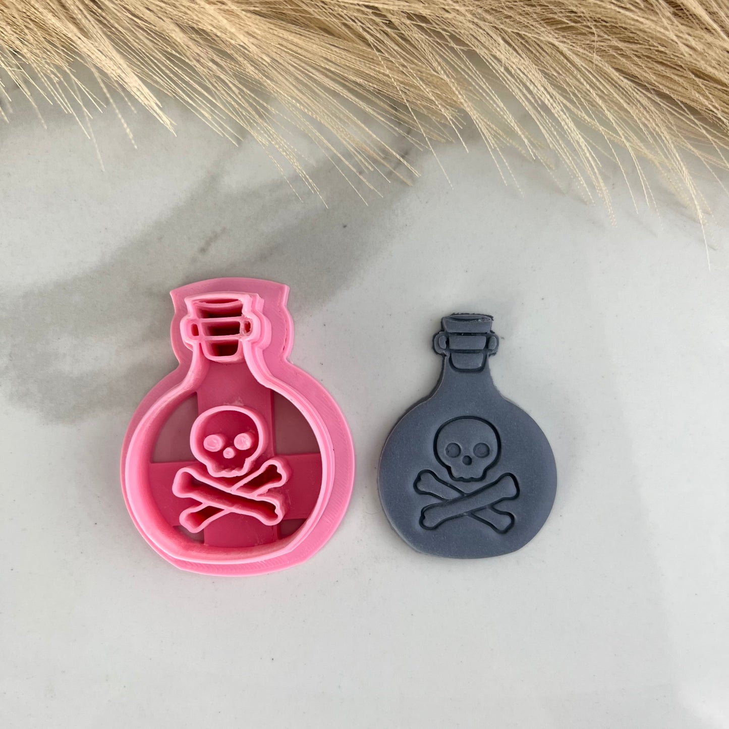 Witch Brew Potion Bottle Polymer Clay Cutter