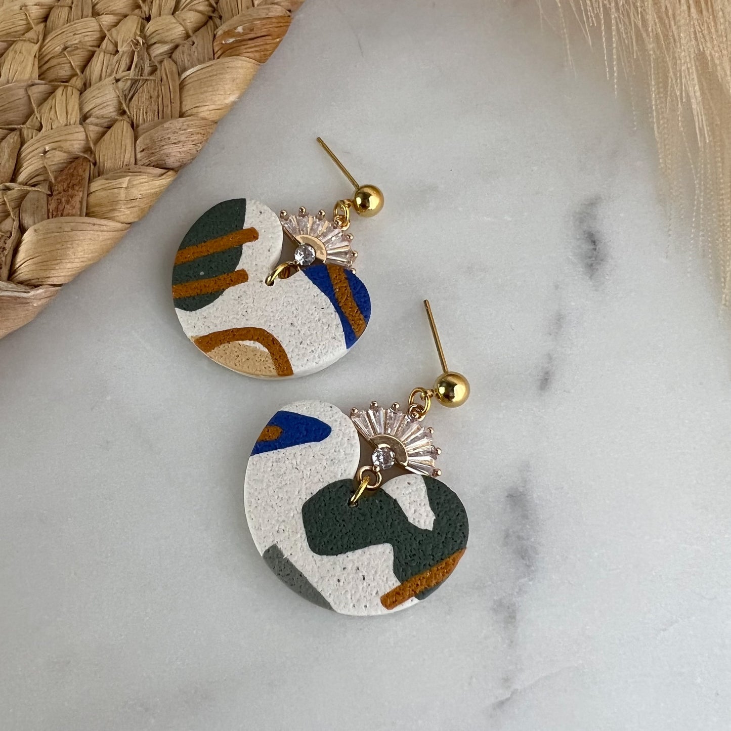 Pendientes de arcilla polimérica Charmed Bubble Arch