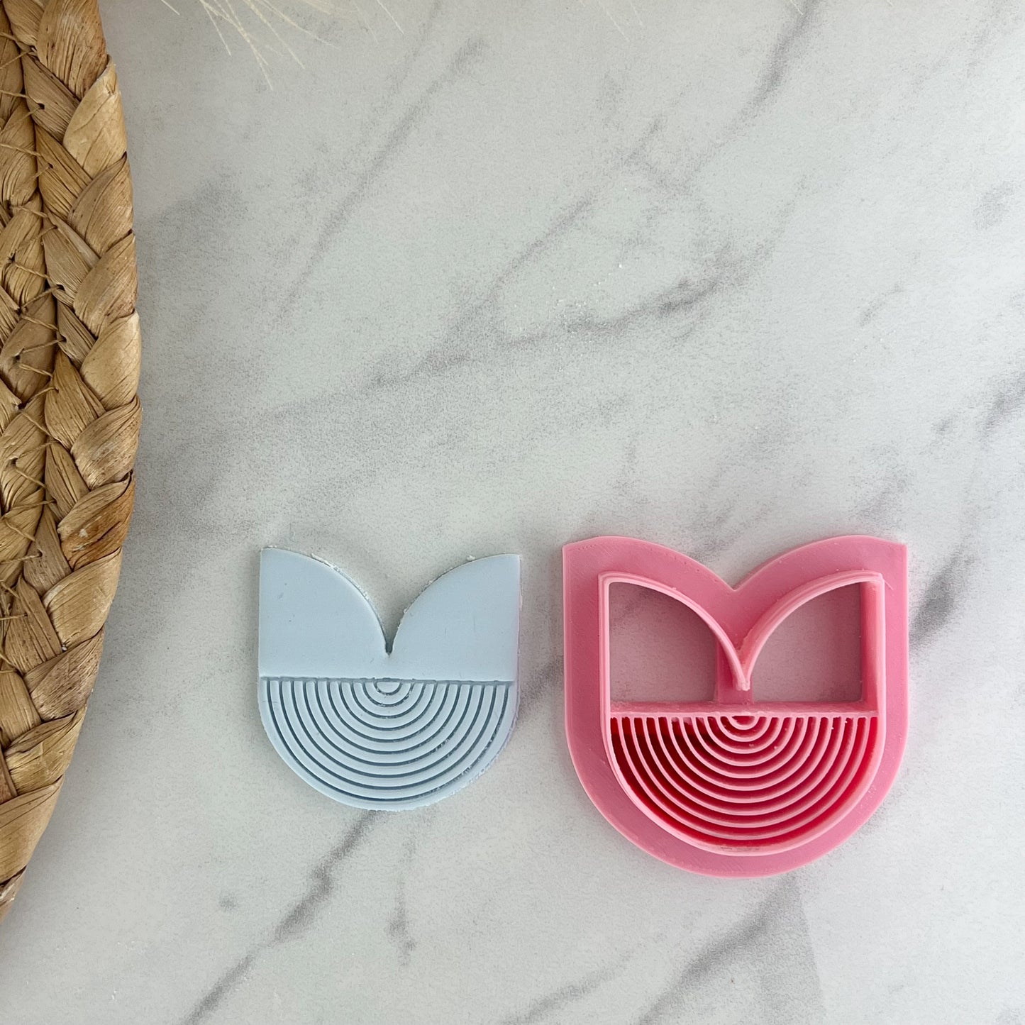 Statement Lined Arch Polymer Clay Cutter Now available in Large and Mini