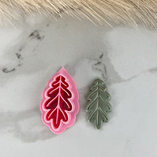 Oak Leaf Polymer Clay Cutter