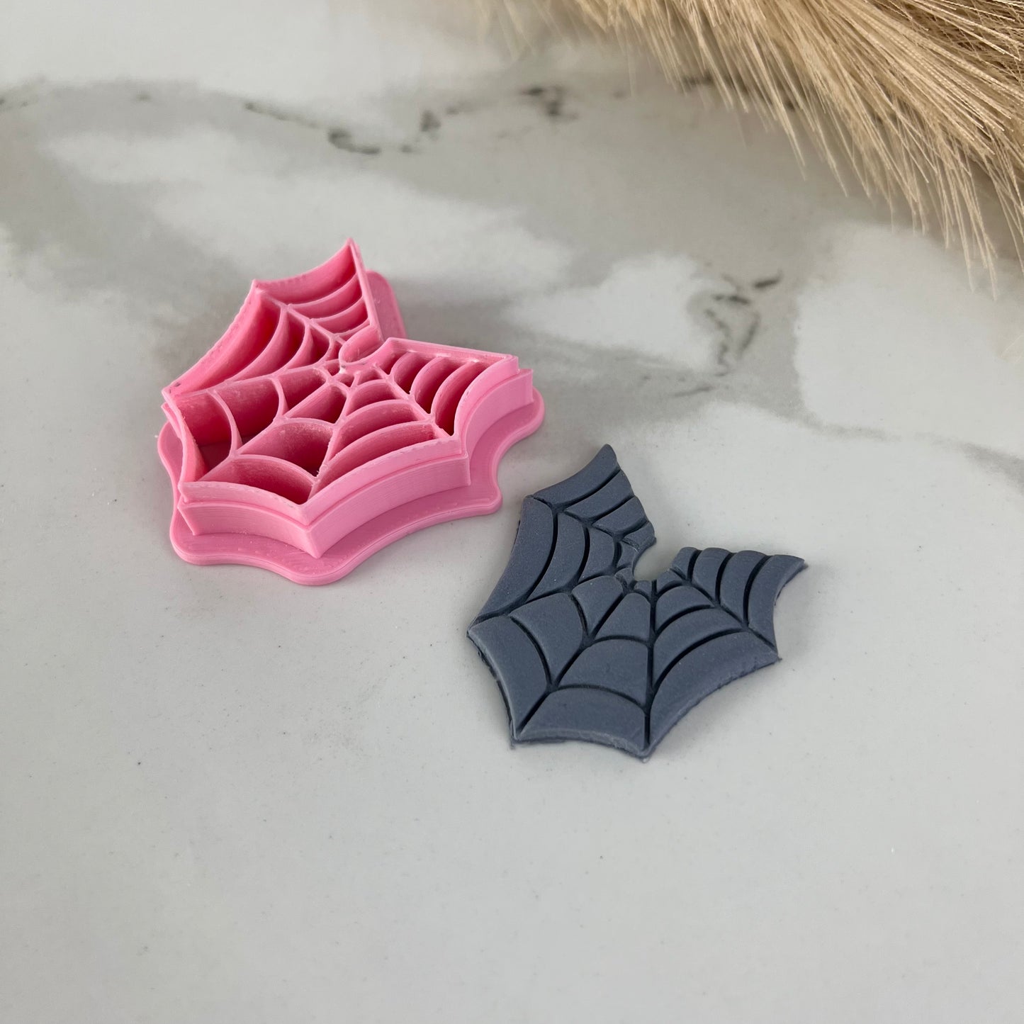 Arch Spider web Polymer Clay Cutter