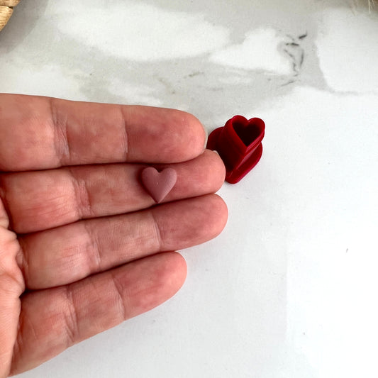XS Heart Polymer Clay Cutter